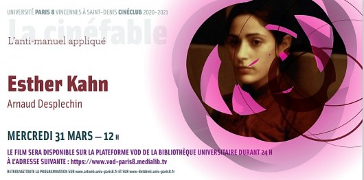 RDV MERCREDI 31 MARS à 12h AVEC A. DESPLECHIN 