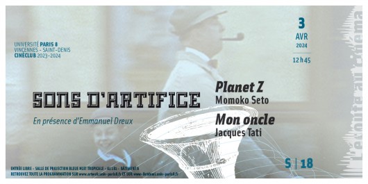 Au programme du ciné-club mercredi 3 avril